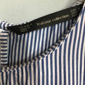 Zara Trafaluc Collection seersucker dress